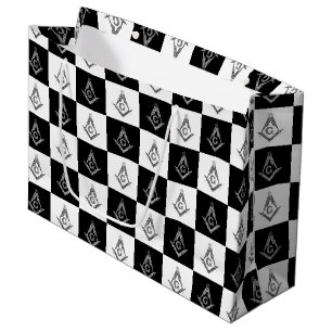 Prüfmuster für Freemason Große Geschenktüte