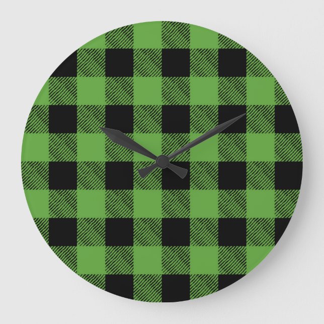 Prüfmuster Große Wanduhr (Vorderseite)