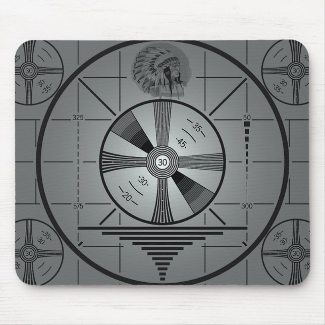 Prüfmuster Mousepad (Vorne)