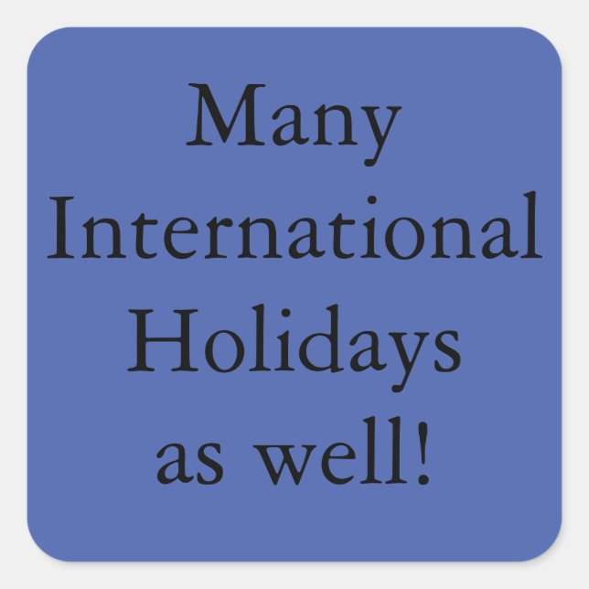 Prüfpunkt 2 quadratischer aufkleber (Vorderseite)