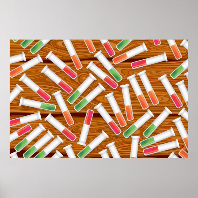 Prüfrohr Poster (Vorne)