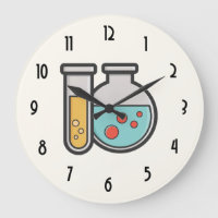 Prüfrohr und Beaker für die Chemie