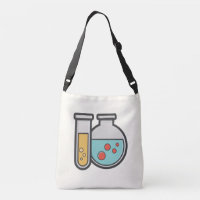 Prüfrohr und Beaker für die Chemie