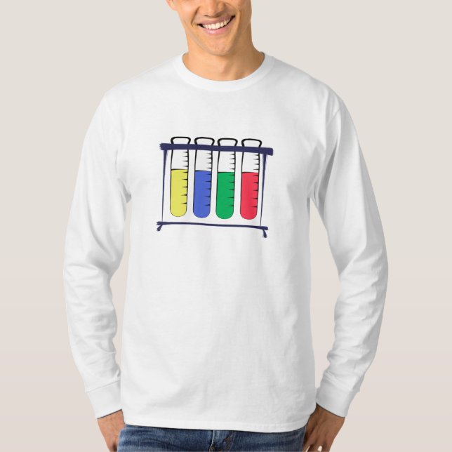 Prüfröhrchen T-Shirt (Vorderseite)
