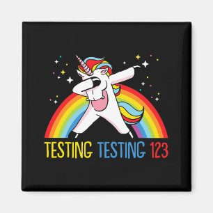 Prüfung 123 Niedlicher Test Tag 2 Magnet