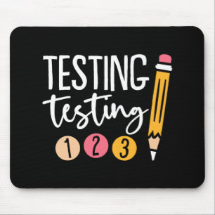 Prüfung 123 Niedlicher Test Tag 3 Mousepad