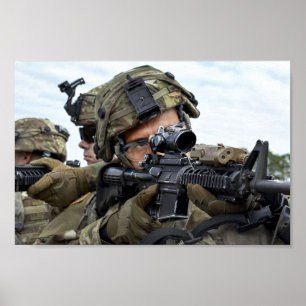 Prüfung auf Bedrohungen Poster