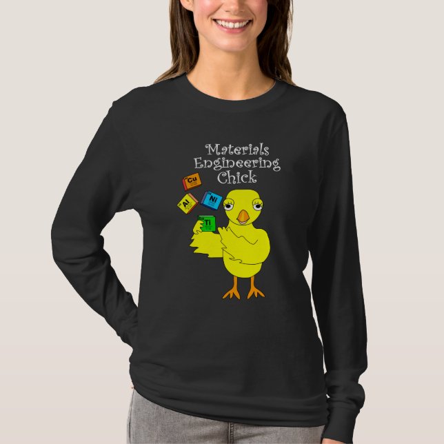 Prüfung der Werkstofftechnik T-Shirt (Vorderseite)