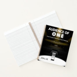 Prüfung eines Personalisierten Namens Notizbuch