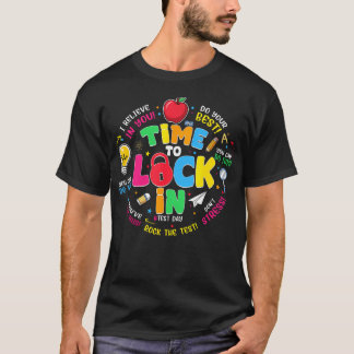 Prüfung Für Lehrer Zeit, Den Testtag Zu Sichern T-Shirt