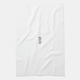 Prüfung Geschirrtuch