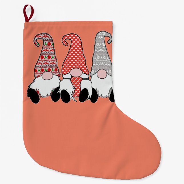 Prüfung Großer Weihnachtsstrumpf (Vorderseite)