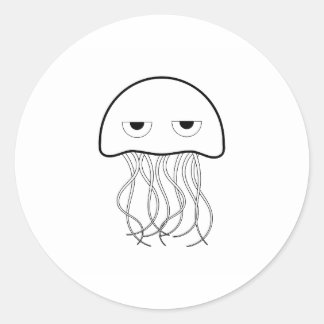 Prüfung Runder Aufkleber