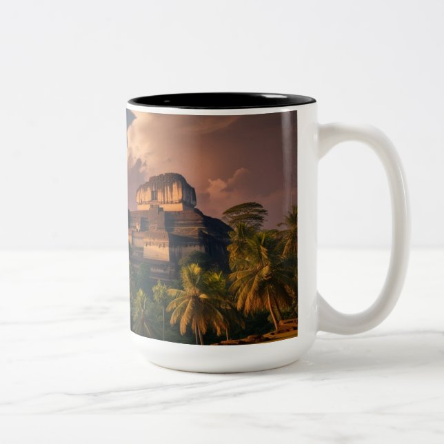 Prüfung Zweifarbige Tasse (Rechts)