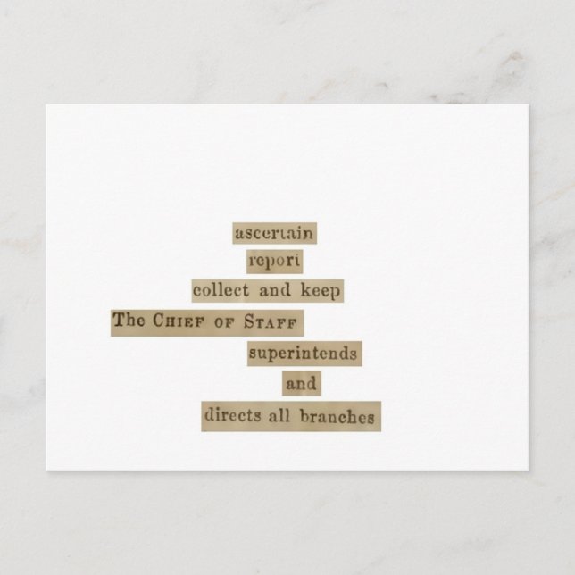 Prüfungsbericht Postkarte (Vorderseite)