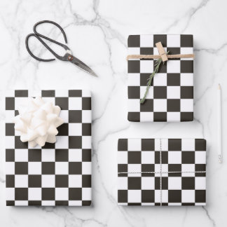 Prüfzeichmuster Geschenkpapier Set