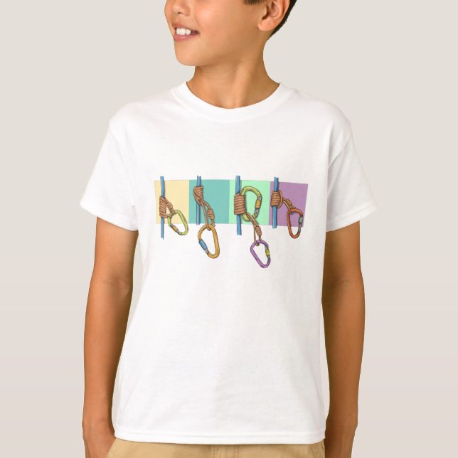 PRUSIK Thirdhand, Manchard, Klemheist, Bachmann T-Shirt (Vorderseite)