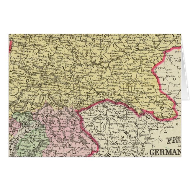 Prusse, États allemands (Devant horizontal)