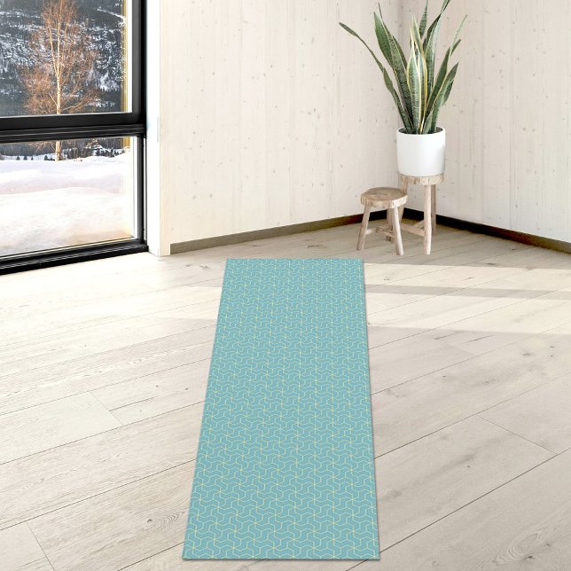 Prussian Cube Pattern Yoga Mat Yogamatte (Von Creator hochgeladen)