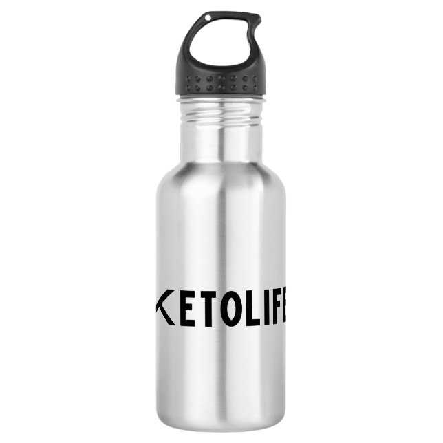 Pruvit Edelstahlflasche (Vorderseite)