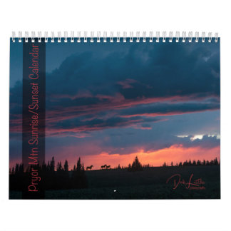 Pryor Mountain Sunrise & Sunset Kalender