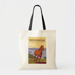 Pryor Mountains Wildes Pferd Reichweite Vintag Tragetasche