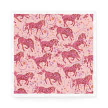 Przewalski Pferde Napkins