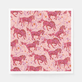 Przewalski Pferde Napkins Serviette
