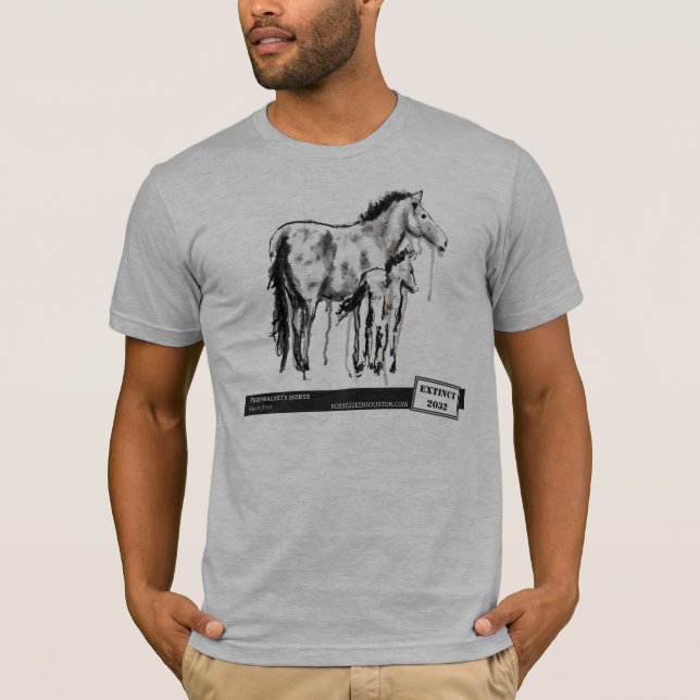 Przewalskis Pferd, durch Laura-Lerche T-Shirt (Vorderseite)