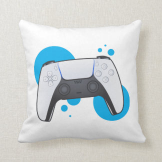 PS5 Dual-Sense-Controller-Throw-Pillow Kissen