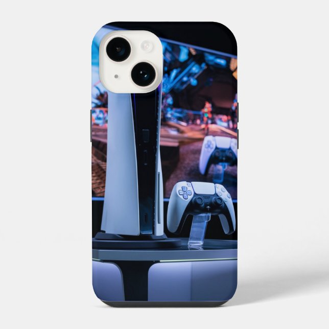 PS5-Inspiriert iPhone-Fall iPhone 14 Hülle (Rückseite)