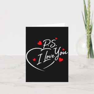 Ps Liebtag Valentinstag lila Herz Frauen Männer Karte