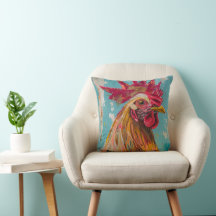 PS Nature Designs, Fun Boho Rooster-Kissen