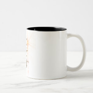 Psa 23.3 Der Herr ist mein Schäfer Zweifarbige Tasse