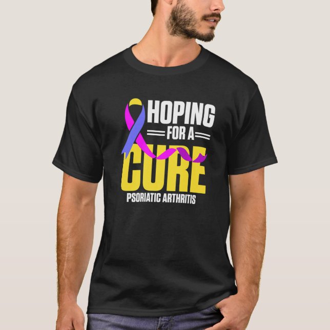 PSA Psoriasis Arthritis in der Hoffnung auf Heilun T-Shirt (Vorderseite)