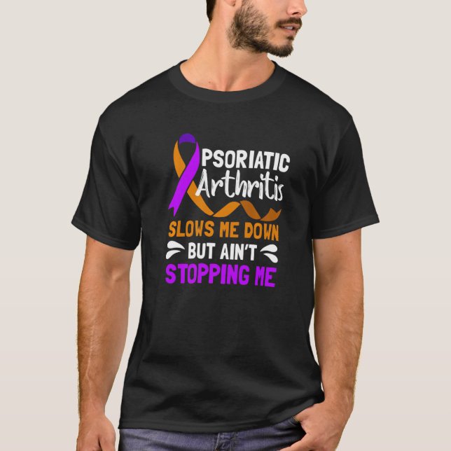 Psa Psoriasis Arthritis Langsames Erwachen T-Shirt (Vorderseite)