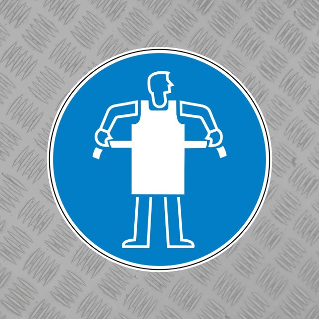 PSA Verwenden Sie das Symbol für die Schutzwirkung Aufkleber (Von Creator hochgeladen)