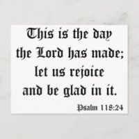 Psalm118: 24