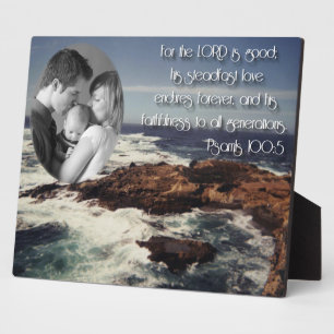 Psalm 100:5/ Foto Fotoplatte