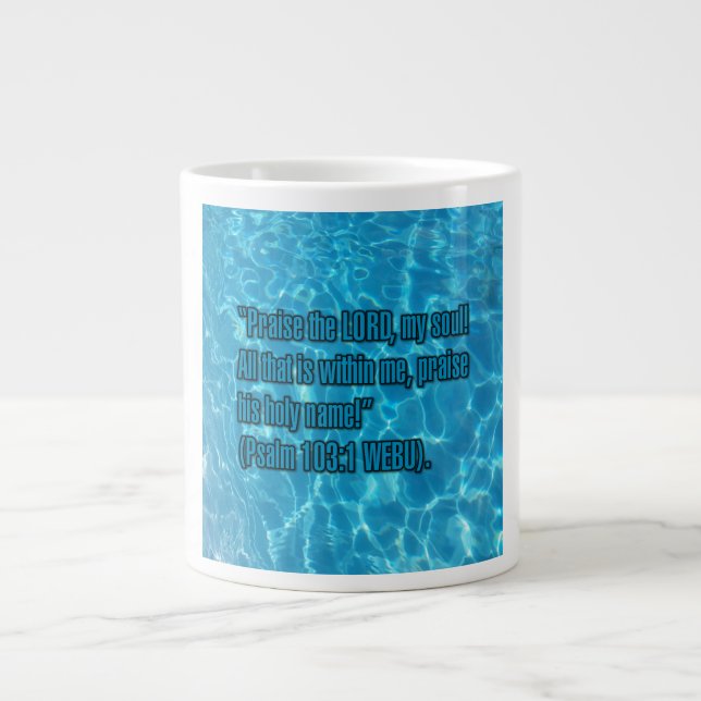 Psalm 103:1 WEBU Tasse (Vorderseite)
