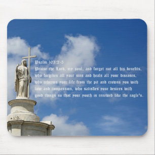 Psalm 103:2-5 mousepad