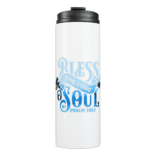Psalm 103 Christliches Design Thermosbecher