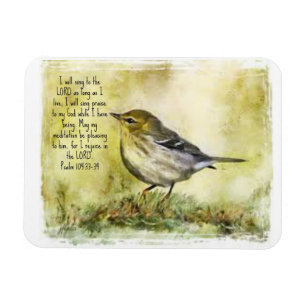 Psalm 104 magnet
