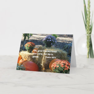 Psalm 107:1 Oh, danke an den Herrn...