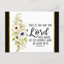 Psalm 118:24 Dies ist der Tag, den der Herr gemach