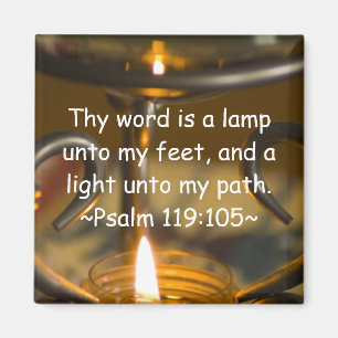 Psalm-119:105 Magnet