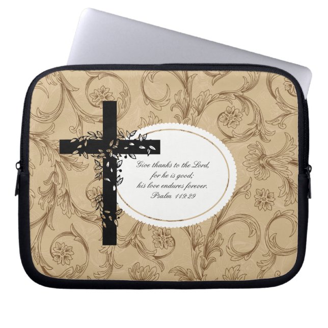 Psalm 119:29 Notebook- oder Netbook Carrier Sleeve (Vorderseite)