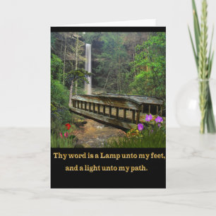 Psalm 119 Christliche Karte