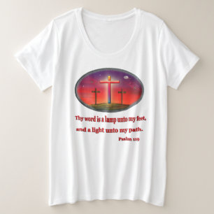 Psalm 119 große größe T-Shirt