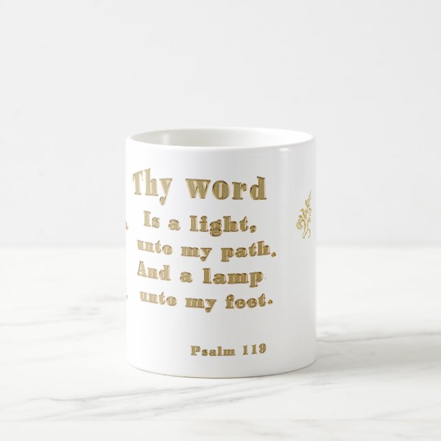 Psalm 119 kaffeetasse (Mittel)